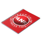 Panic Button aangepast notitieboek (Linkerzijde)