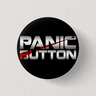 Panic Button Chrome Slash Badge