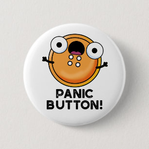 Panic Button Funny Sewing Pun