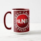 Panic Button mok - kies stijl (Links)