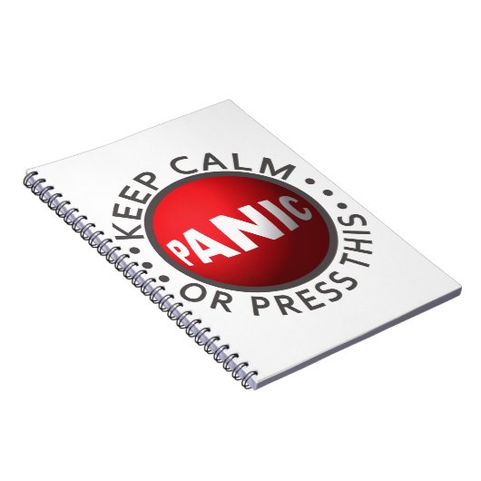 Panic Button notitieboek (Rechterzijde)