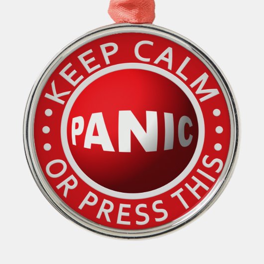 Panic Button ornament (Voorkant)