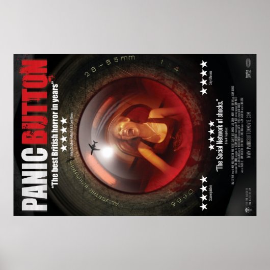 Panic Button Screaming Lens Poster (Voorkant)