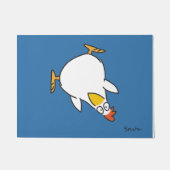 PANIC CHICKEN doormat Sandra Boynton Deurmat (Voorkant)