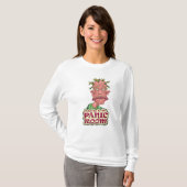 Panic Room Dames T-shirt met lange mouwen (Voorkant volledig)