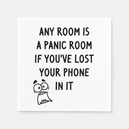 Panic Room Servet (Voorkant)
