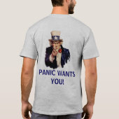 Panic Sam Short hoes T-shirt (Achterkant)