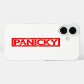 Panicky Stamp Case-Mate iPhone Case (Achterkant (horizontaal))