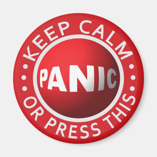 Paniek Button magneet (Voorkant)