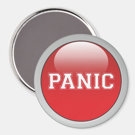 Paniek Button magneet (Voorkant / Achterkant)