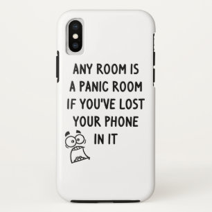 Paniek Kamer iPhone X Hoesje