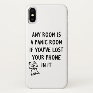 Paniek Kamer iPhone X Hoesje
