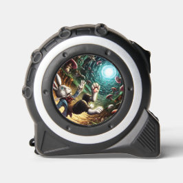 Paniekerig konijn dat in het konijnenhol valt rolmaat