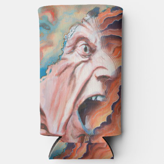 Paniekgolven olieverfschilderij (Voorkant)