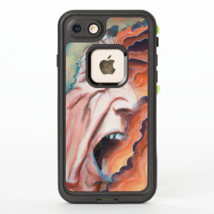 Paniekgolven olieverfschilderij