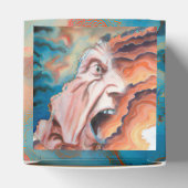 Paniekgolven olieverfschilderij bedankdoosjes (Bovenkant)