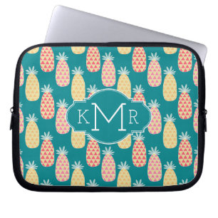 Paniekpatroon Monogram Laptop Sleeve