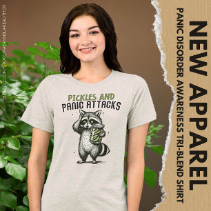 Paniekstoornis Bewustzijn Tri-Blend T-shirt