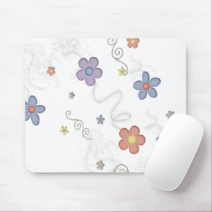 Panier à souris à fleurs florales ! Tapis de souri