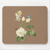 Panier à souris Rose beige Angel ! Tapis de souris (Devant)