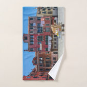Panier avec boîtes à Venise (Serviette à main)