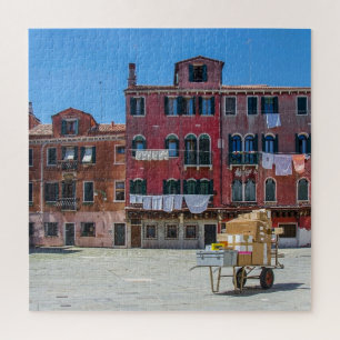 Panier avec boîtes à Venise Jigsaw Puzzle