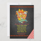 Panier Crabe bouillonner la partie Invitation (Devant)