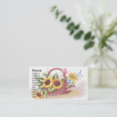 Panier de carte commerciale victorienne de (Debout devant)