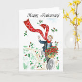 Panier de carte d'anniversaire de roses (Fleur jaune)