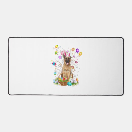 Panier de chasse aux œufs de Pâques pour chien ber (Recto)