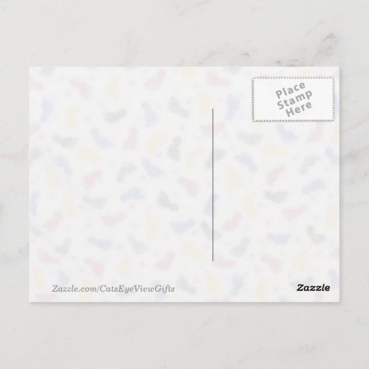 Panier de chats Tabby - Carte postale (Dos)