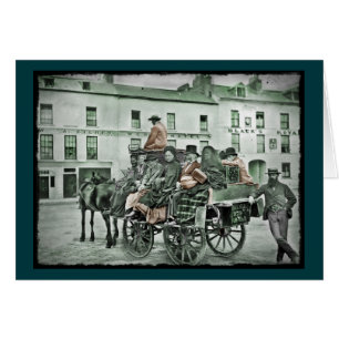 Panier de courrier à l'ancienne