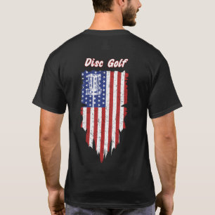 Panier de drapeau américain Panier de golf T-shirt