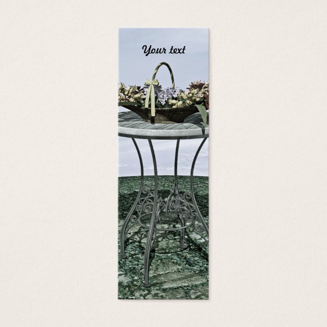 Panier de fleurs vintage (Devant)