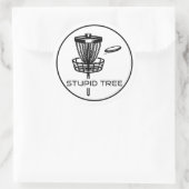 Panier de golf et stickers de disque (Sac)