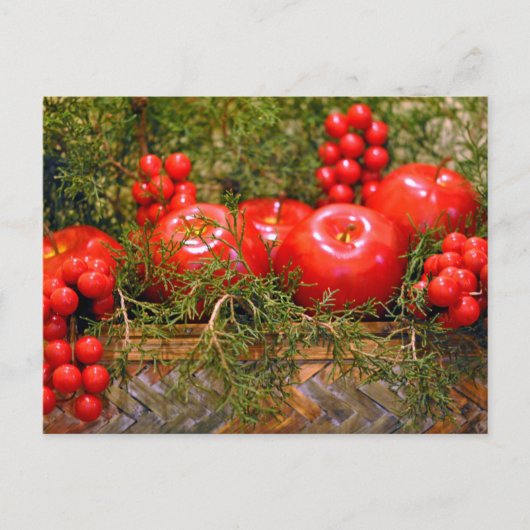 Panier de la carte postale de Noël (Devant)