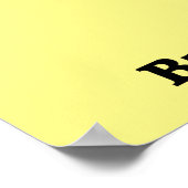 Panier de mots déplorables Poster papier (Coin)