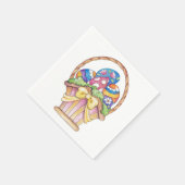 Panier de Pâques - serviettes en papier (Coin)