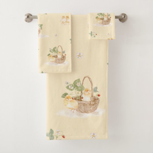 Panier de poussins de campagne (En situation)
