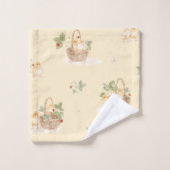 Panier de poussins de campagne (Gant de toilette)