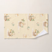 Panier de poussins de campagne (Serviette à main)