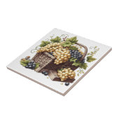 Panier de raisins Imprimer Carreaux (Côté)