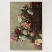 Panier de Rozen - Henri Fantin-Latour Legpuzzel (Verticaal)