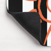 Panier de souris Black White Stripe Star ! Tapis d (Coin)