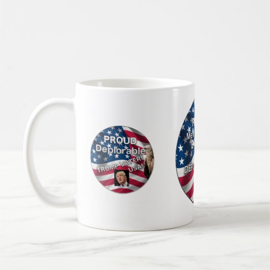 Panier de tasse de café d'atout de Deplorables (Gauche)