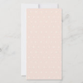 Panier floral flush Photo Faire-part de naissance  (Dos)