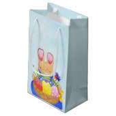 Panier Lapin Petit sac cadeau (Dos Angle)