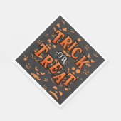 Panier ou traiter les serviettes en papier Hallowe (Coin)