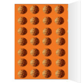 Paniers de basket orange sur fond orange, (Intérieur (Gauche))