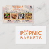 Paniers-niques Cartes Biz (Devant / Derrière)